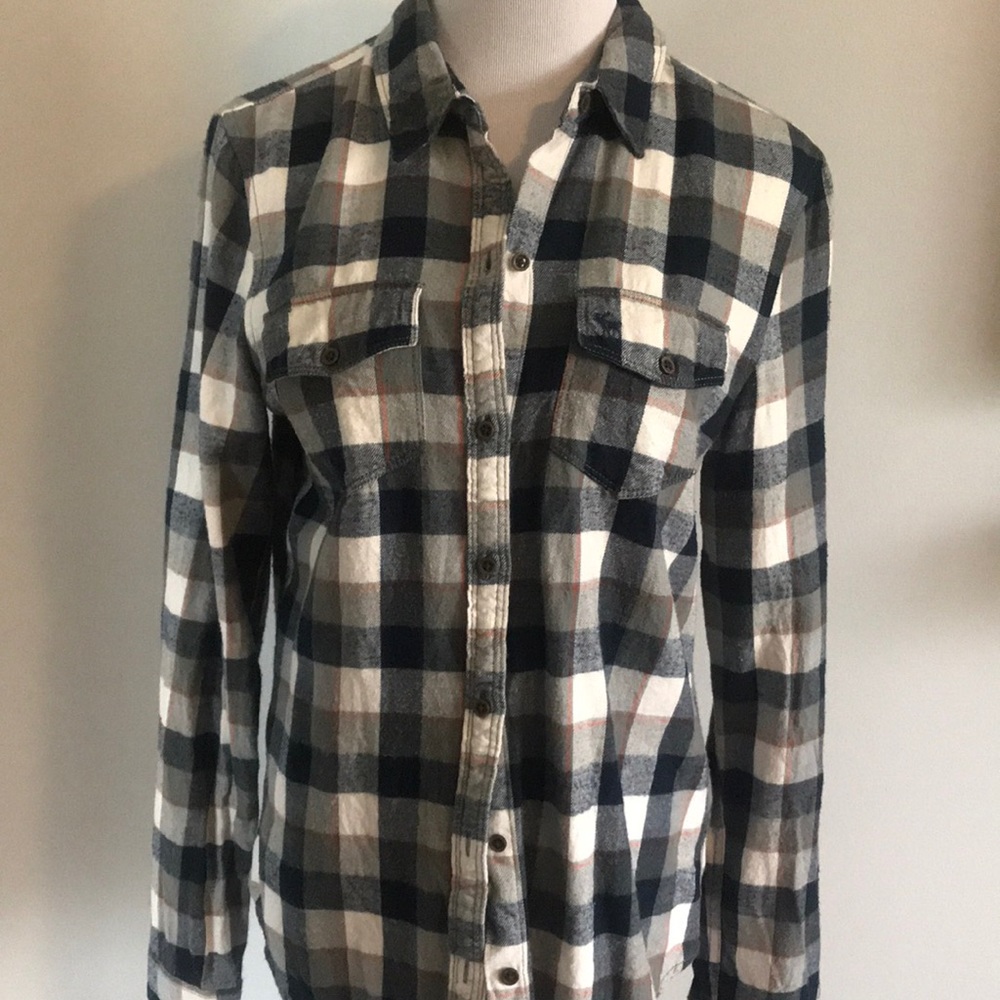 Flannel button down